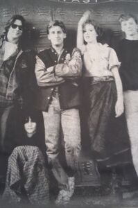 The Breakfast Club Vintage Black and White Graphic Tee